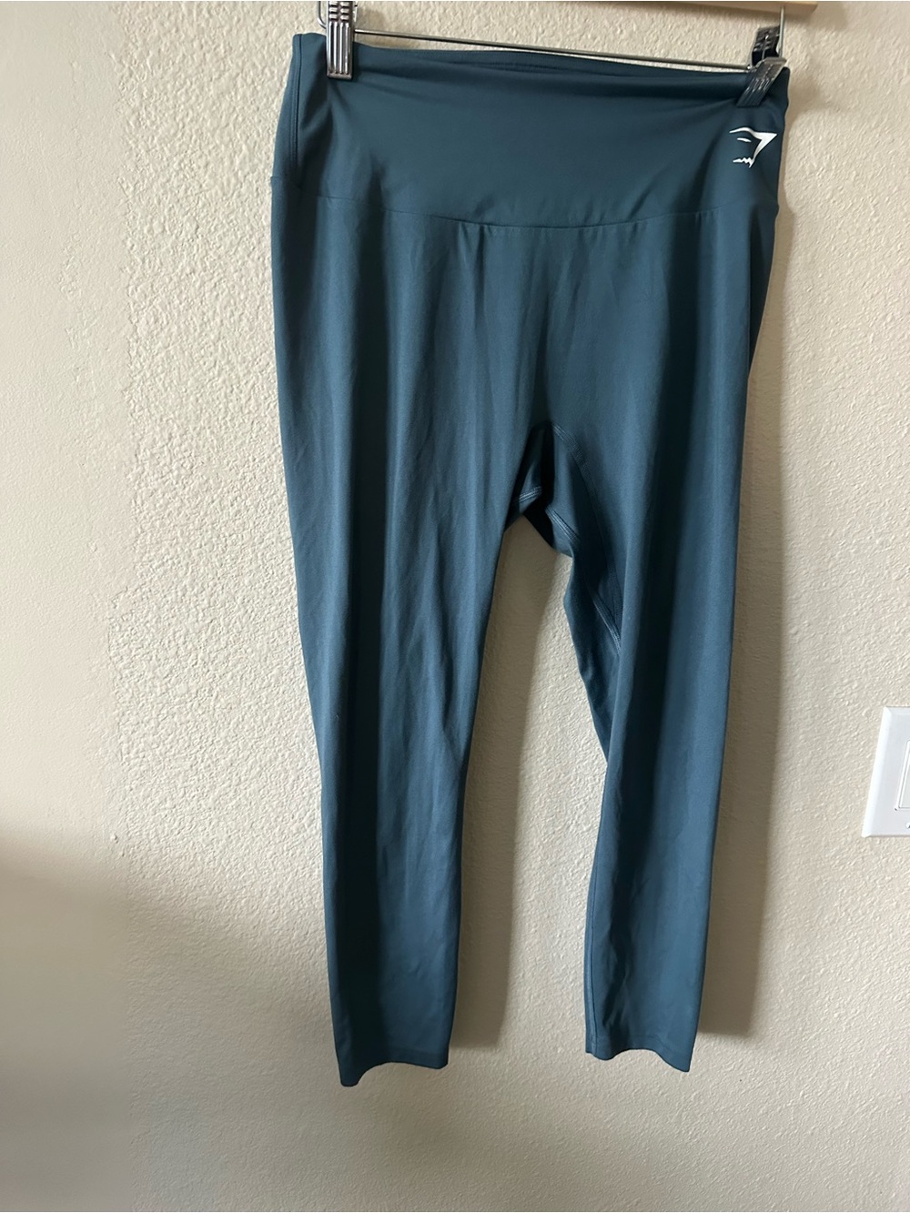 Gymshark Women's Teal-Blue High Waist Active Leggings size M/ NWOT 1488